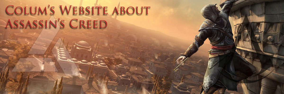 Colum's Website about Assassin's Creed